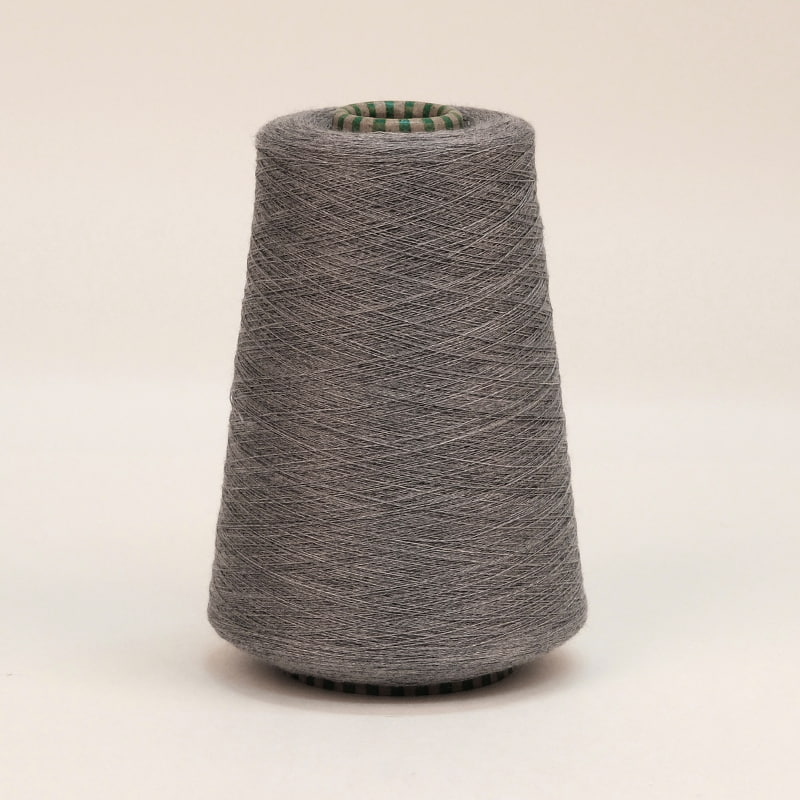 100% NON-DYED GREY/BROWN CASHMERE YARN Nm 2/48 Nm 3/68